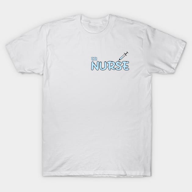 Emergency Room (ER) Nurse Blue T-Shirt by MedicineIsHard